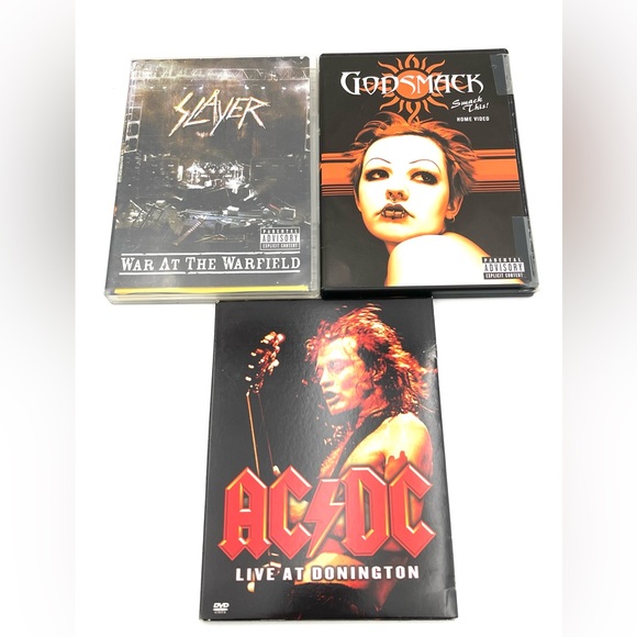 Other - AC/DC, Slayer, and Godsmack DVD Collection